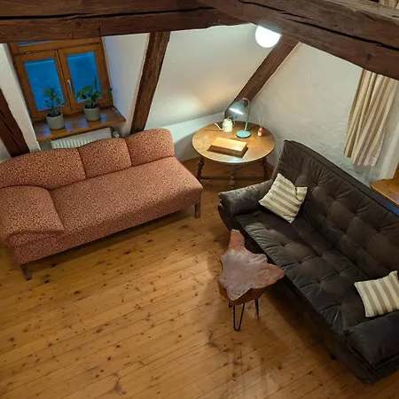 Apartment Charmante In Fachwerkhaus Am Limes Theilenhofen
