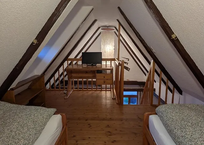 Apartmán Charmante In Fachwerkhaus Am Limes Theilenhofen